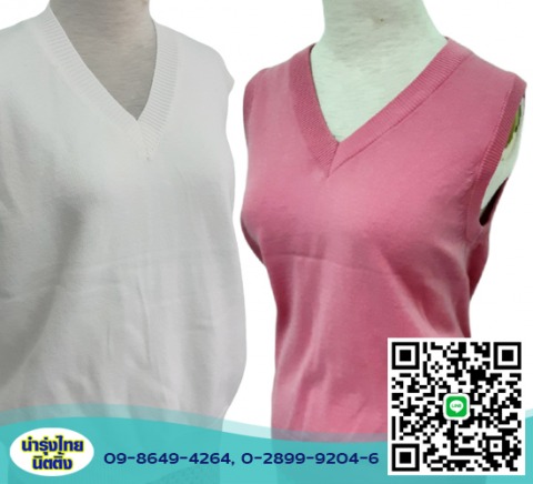 รับผลิตตัดเย็บเสื้อไหมพรม แขนสั้น ตามออเดอร์